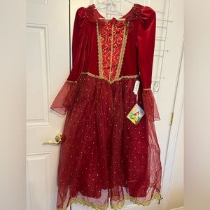 Disney Belle Winter Red Costume
